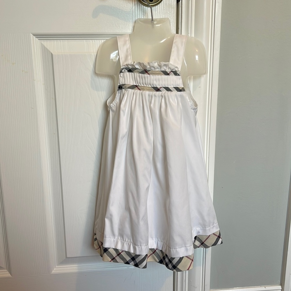 Burberry 3T dress white